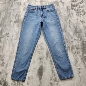 Empyre Jeans Womens 0 Blue‎ Eileen Light Wash Mom Jean Mid Rise Ankle Relaxed